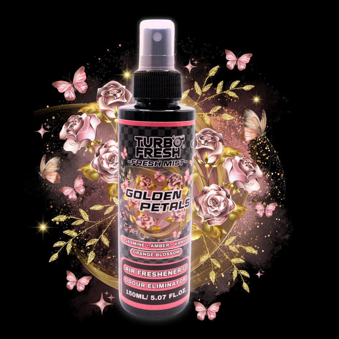 Golden Petals Car Air Freshener Spray 150ml