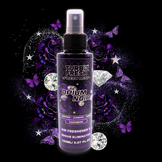 Opium Noir Car Air Freshener Spray 150ml
