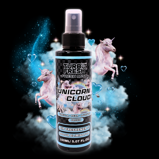 Unicorn Clouds Car Air Freshener Spray 150ml