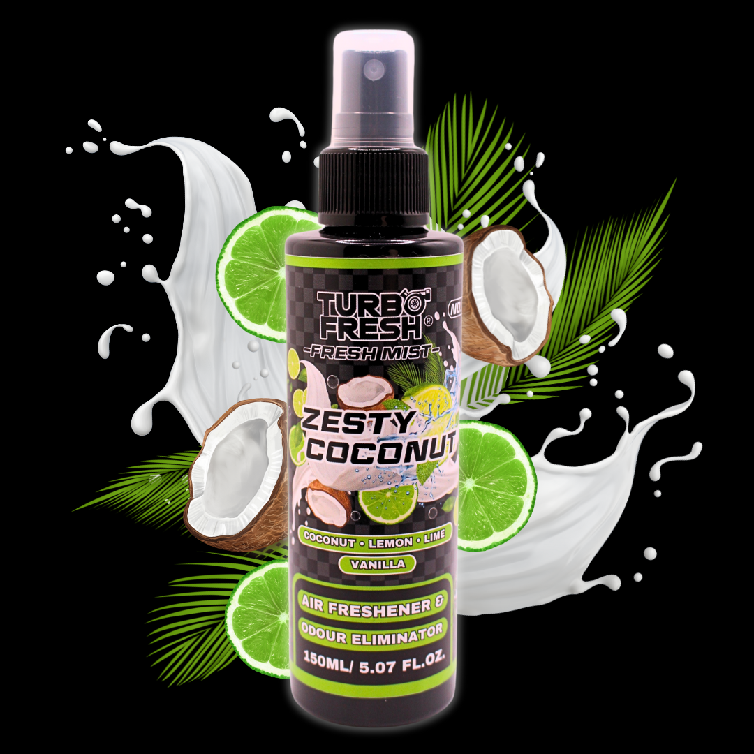 Zesty Coconut Car Air Freshener Spray 150ml